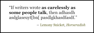 snicket